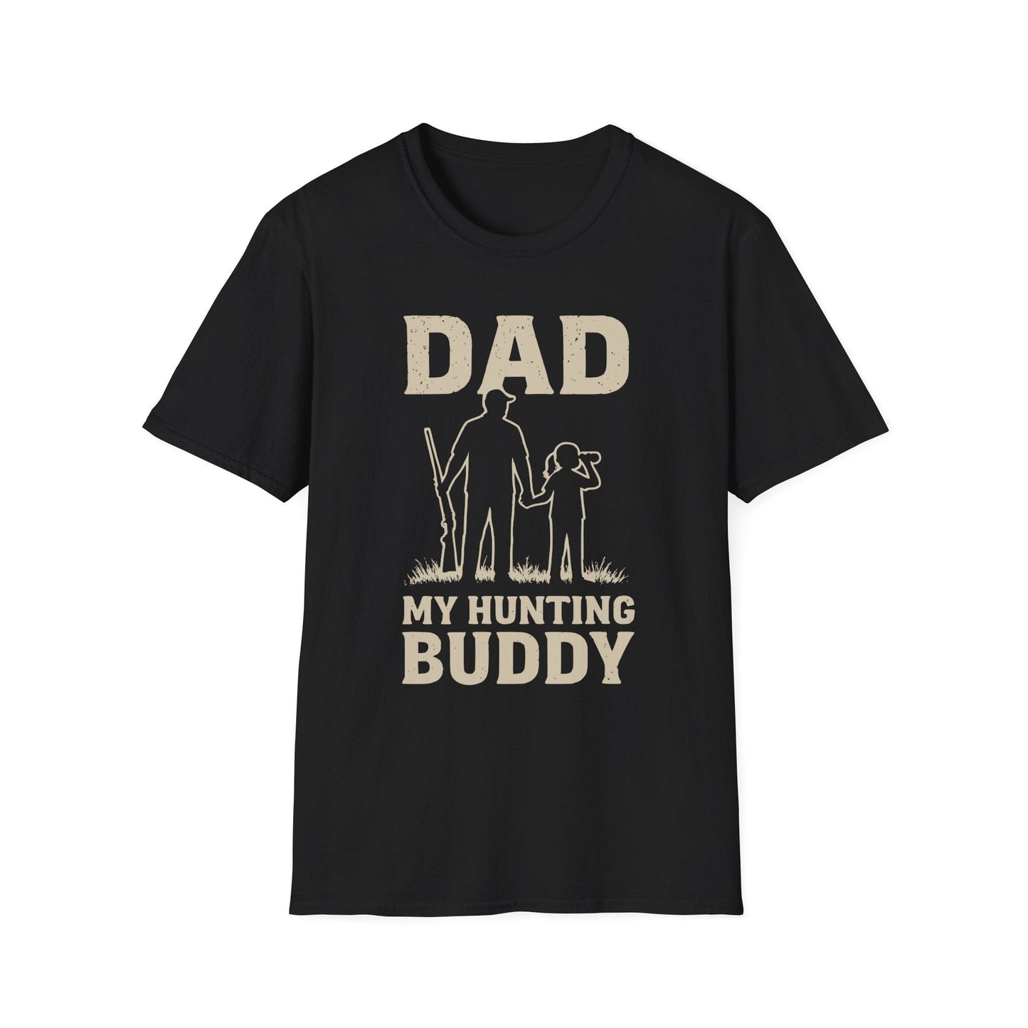 Dad My Hunting Buddy Girl T-Shirt