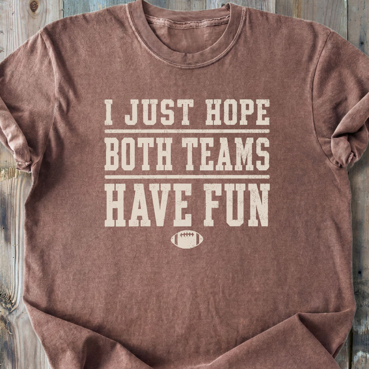 Both Teams Have Fun - Premium Heavyweight Tee