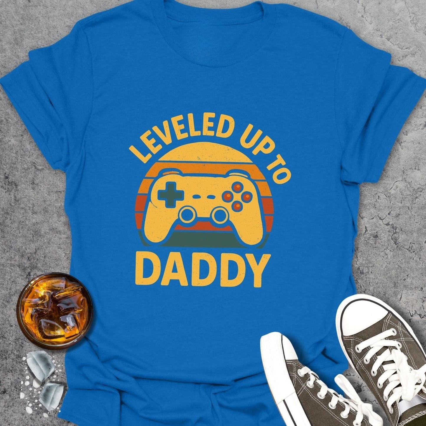 Leveled Up To Daddy T-Shirt