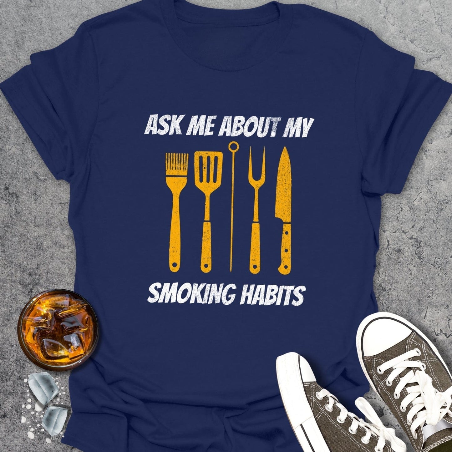 Ask Me About My Smoking Habits T-Shirt
