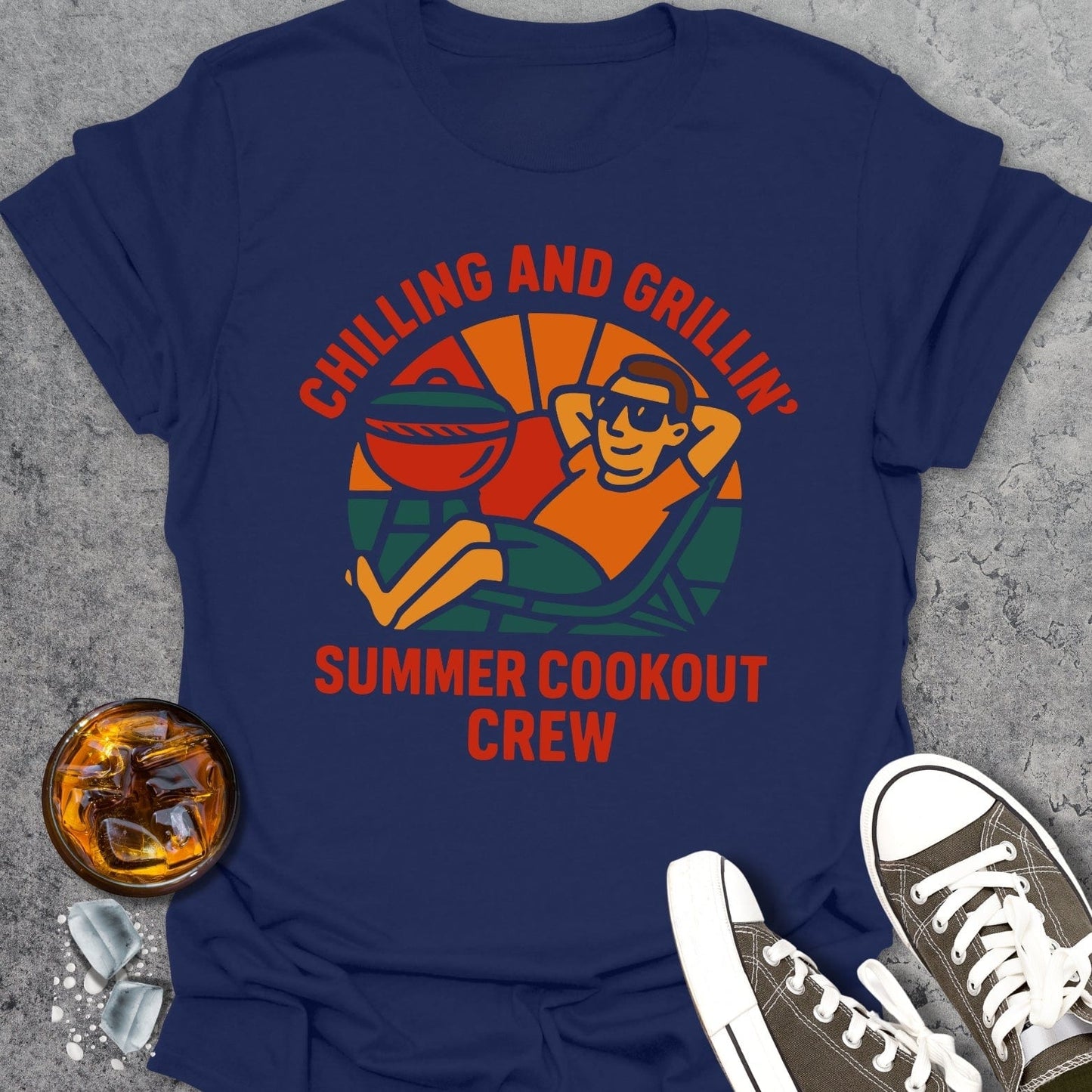 Chilling and Grilling T-Shirt