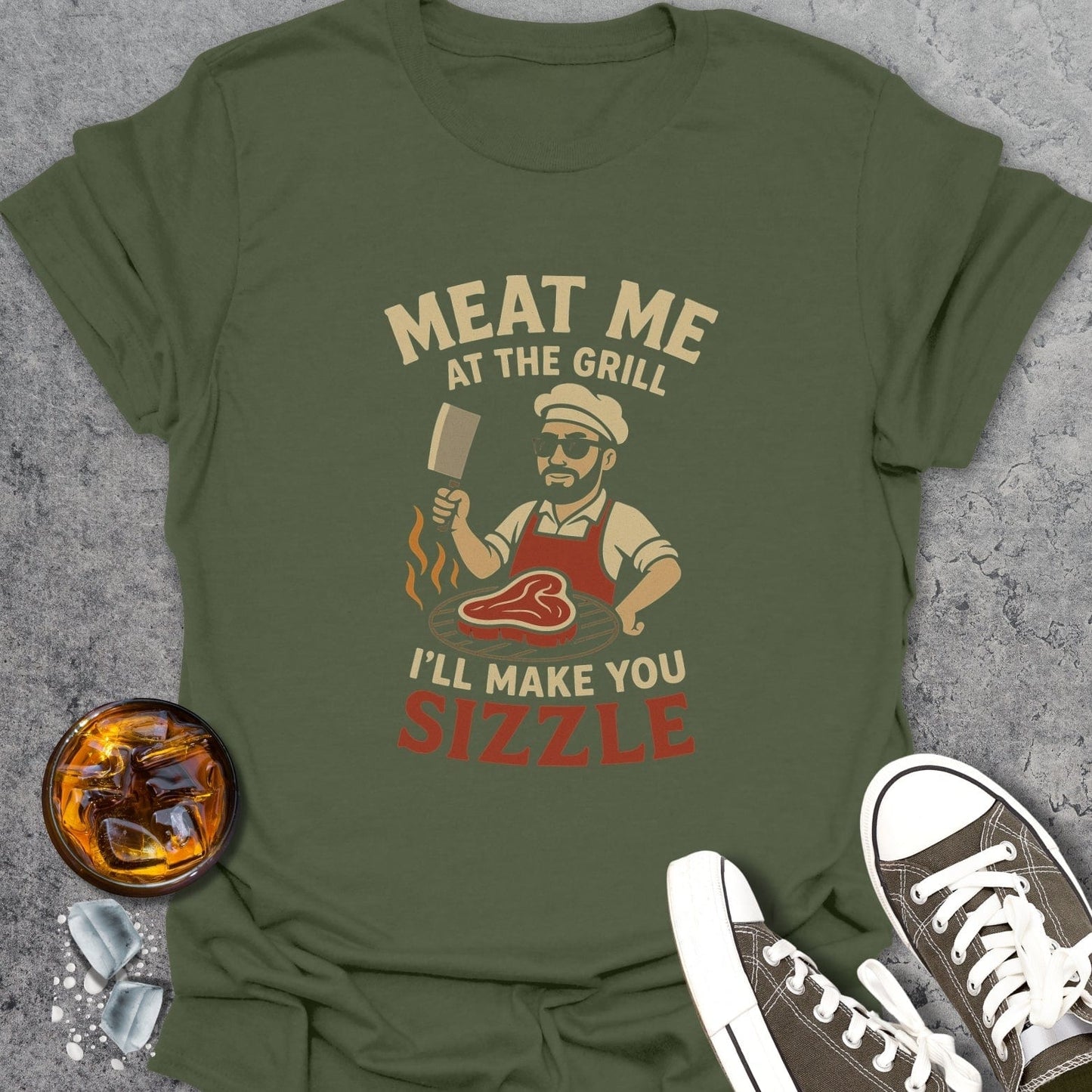 Meat Me At The Grill T-Shirt