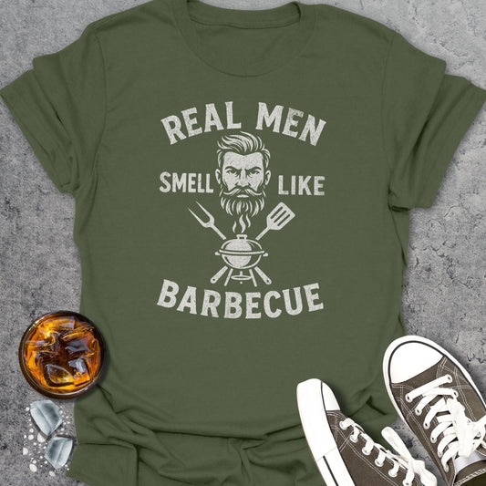 Real Men Smell Like Barbecue T-Shirt