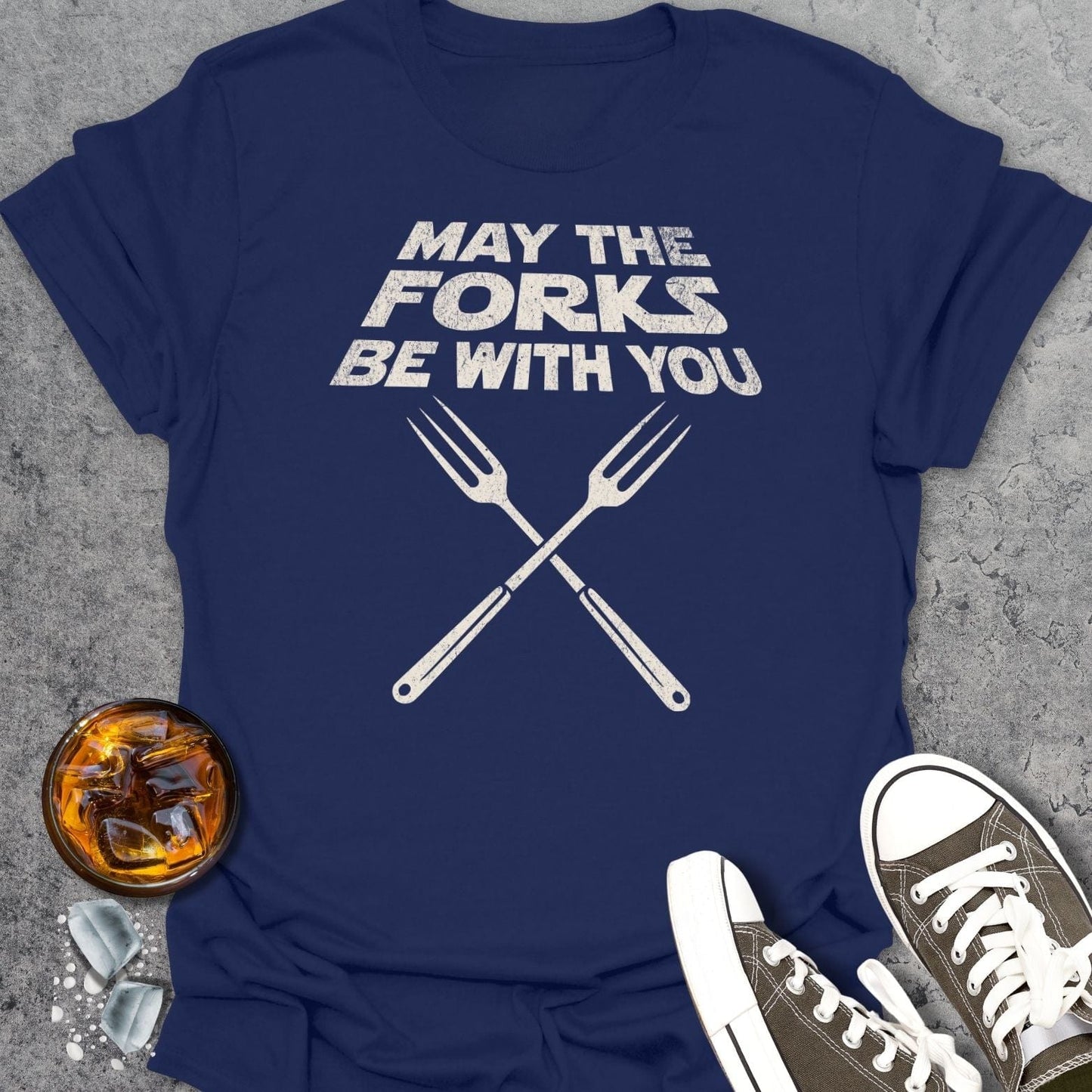 May The Forks Be With You T-Shirt