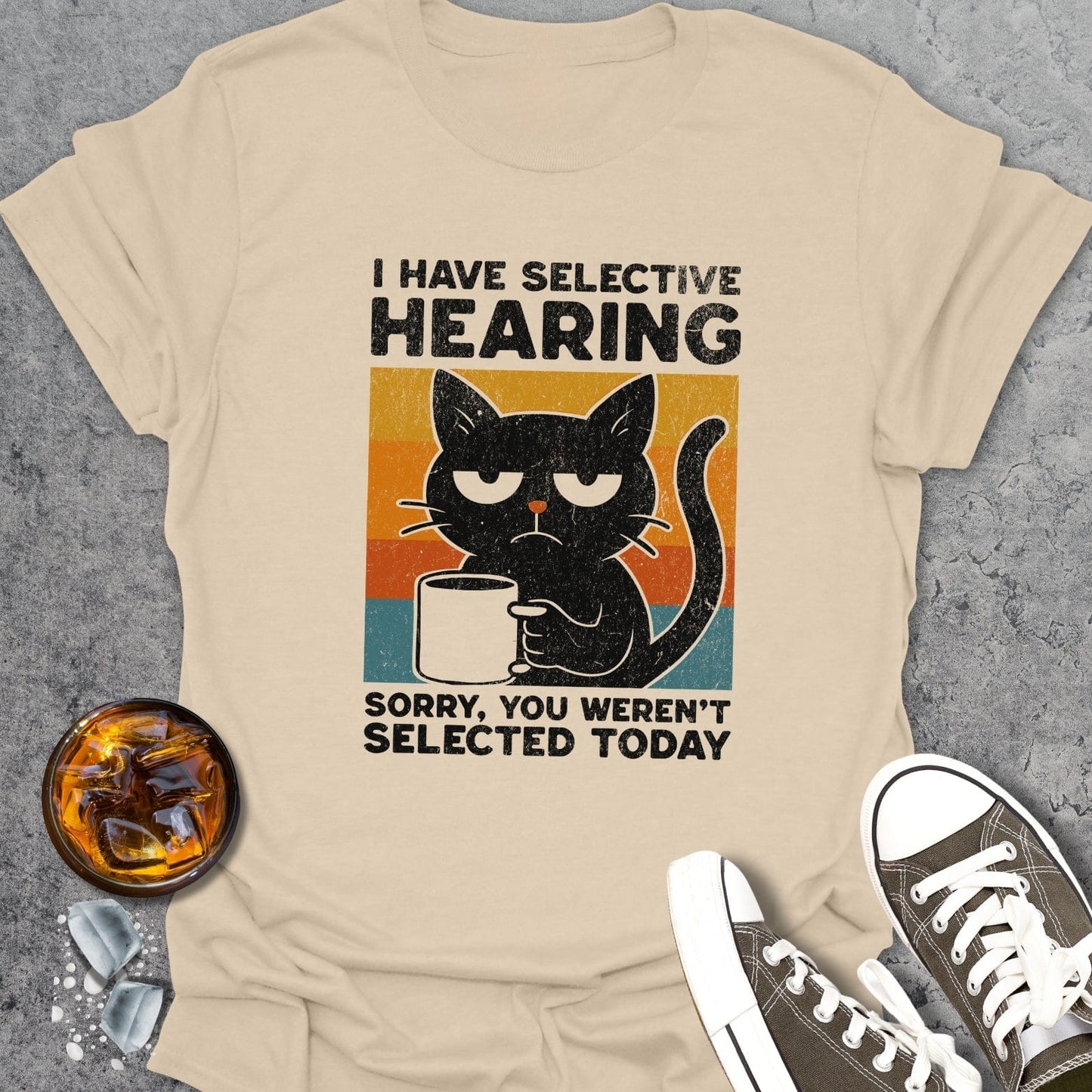 Selective Hearing Funny T-Shirt