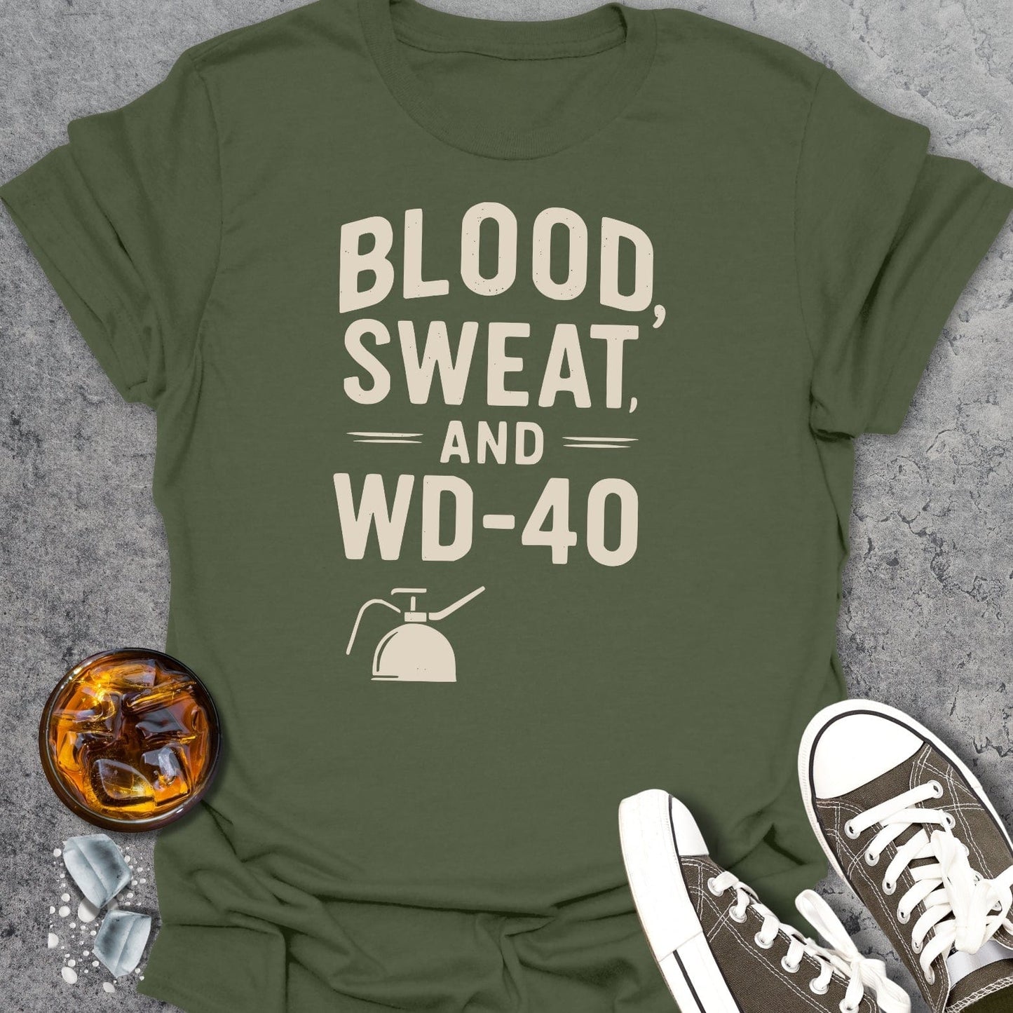 Blood Sweat and WD-40 T-Shirt