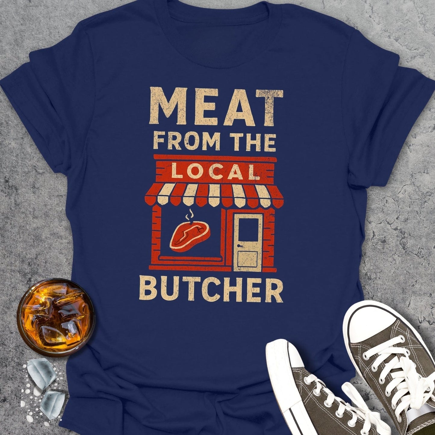 Meat From The Local Butcher T-Shirt
