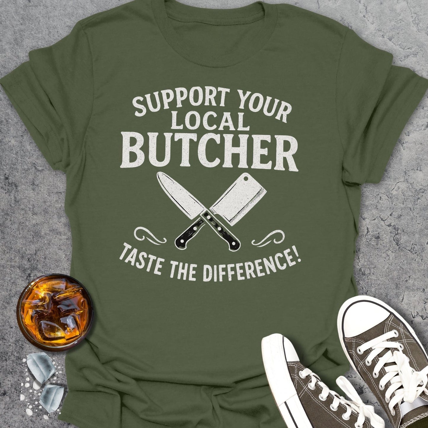 Support Your Local Butcher T-Shirt
