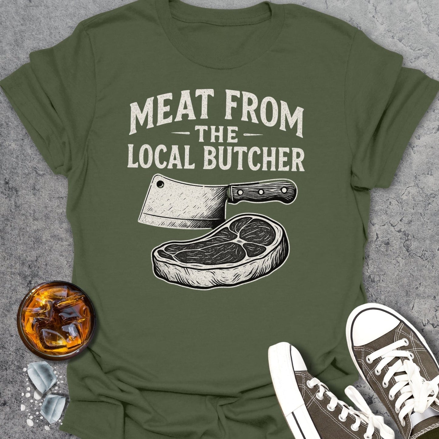 Meat From The Local Butcher 2 T-Shirt