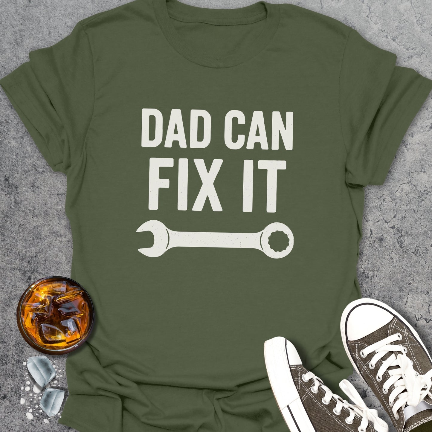 Dad Can Fix It Funny T-Shirt
