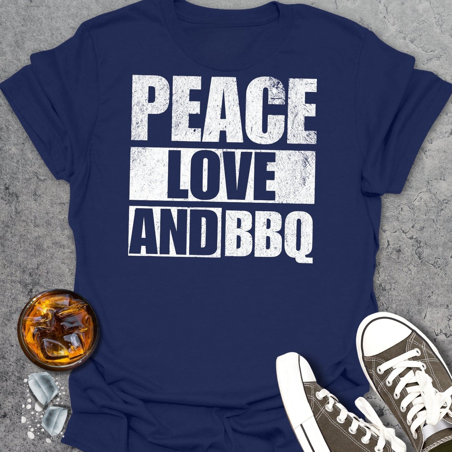 Peace Love And BBQ T-Shirt