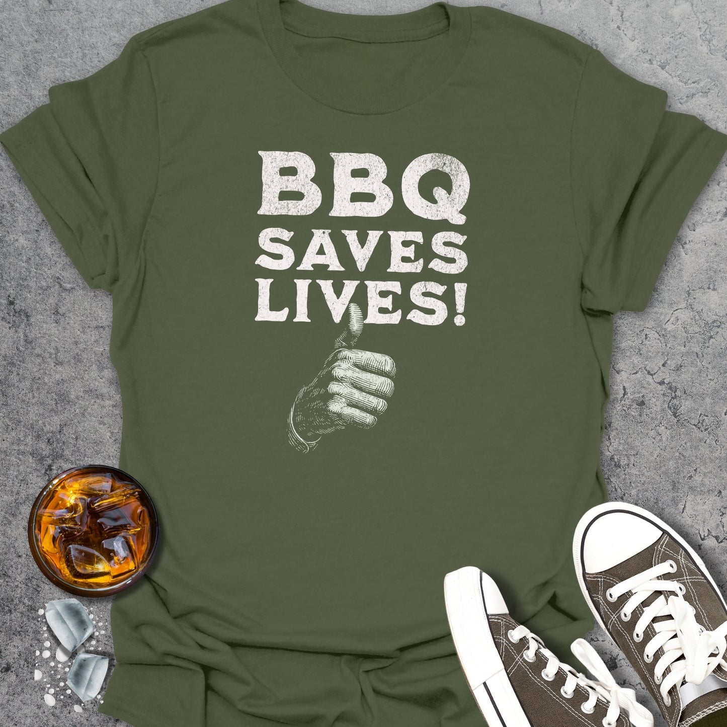 BBQ Saves Lifes T-Shirt