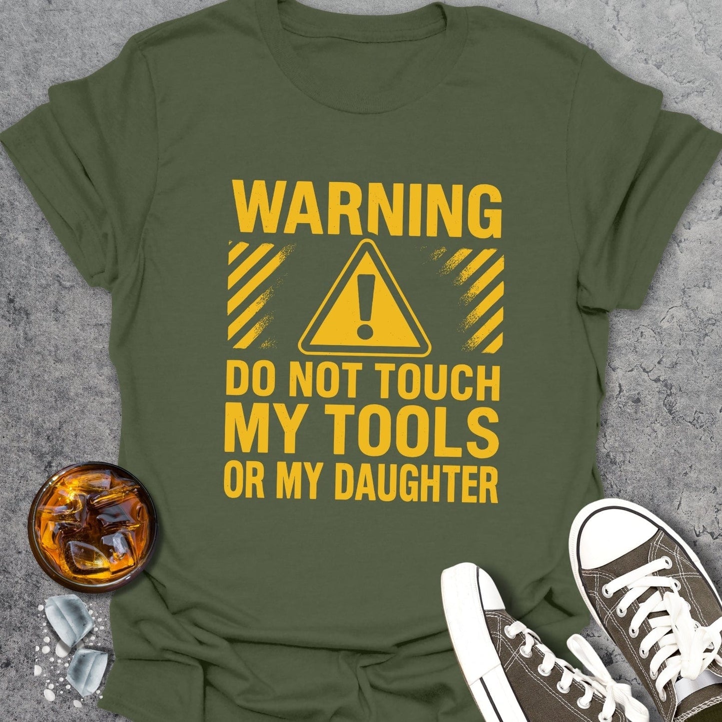 WARNING Do Not Touch T-Shirt