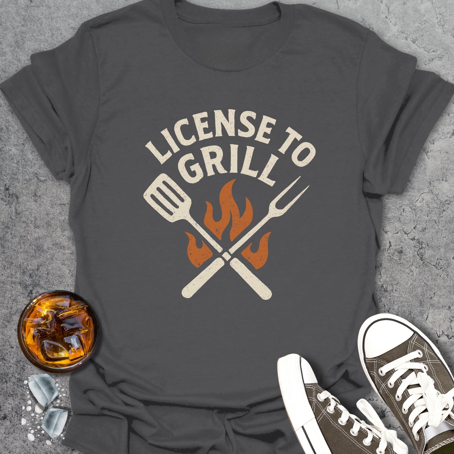 License To Grill T-Shirt