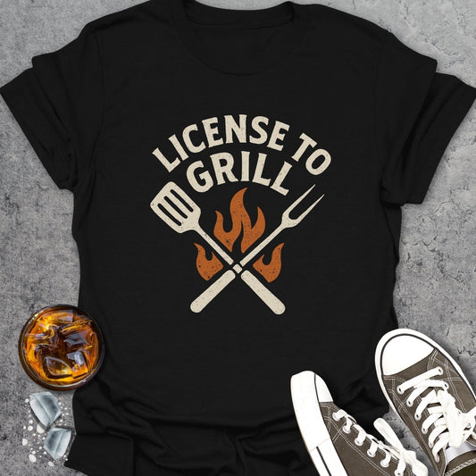 License To Grill T-Shirt