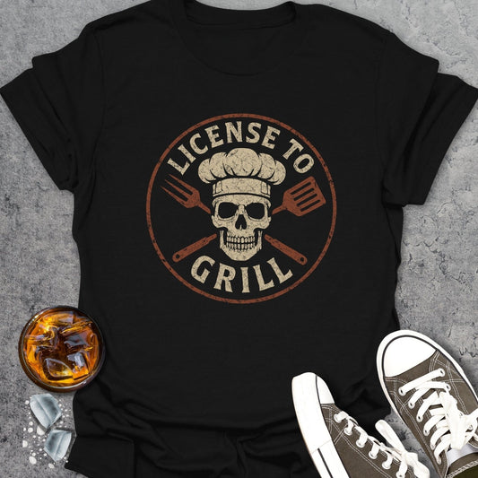 License To Grill T-Shirt