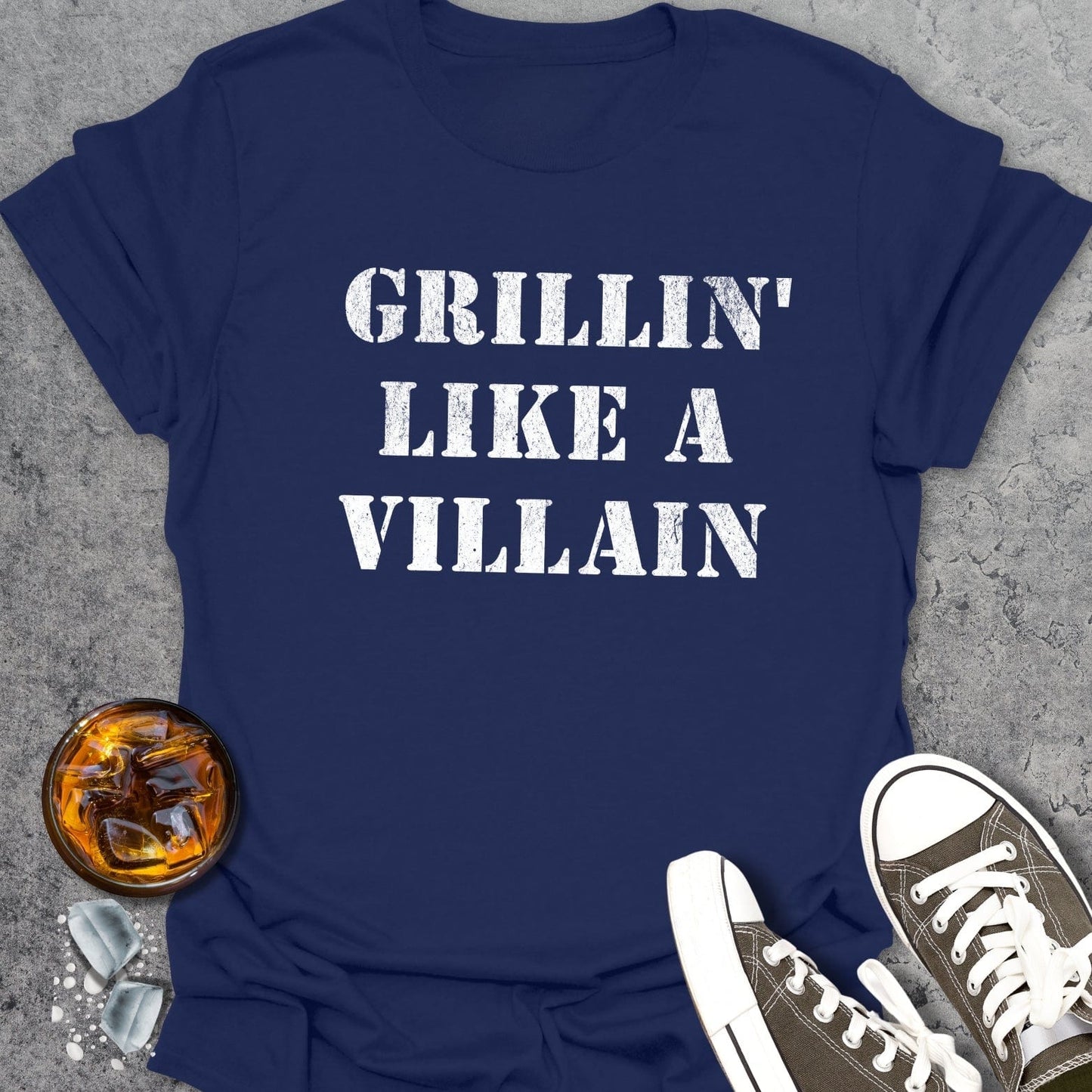 Grillin Like A Villain T-Shirt