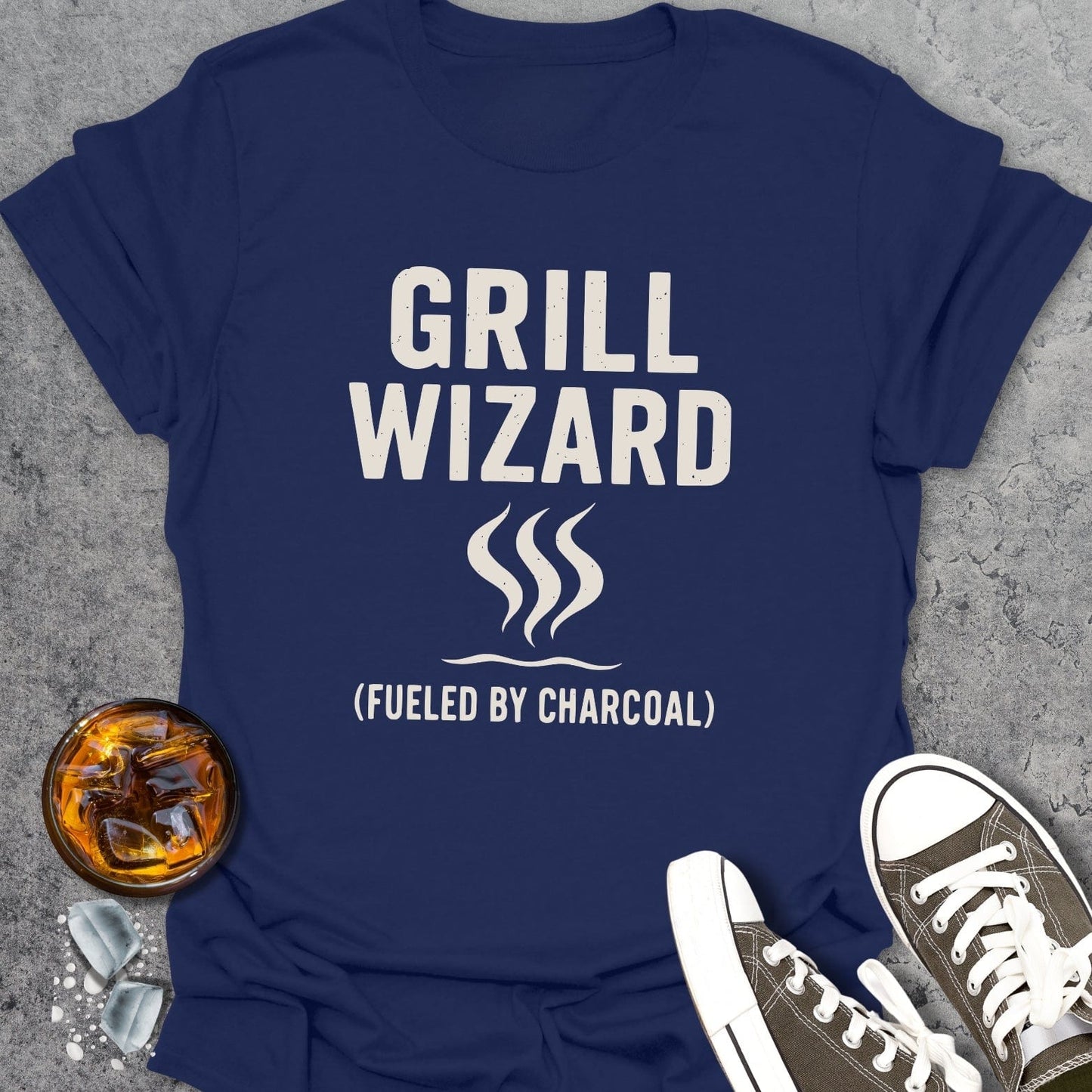 Grill Wizard (Fueled by Charcoal) T-Shirt