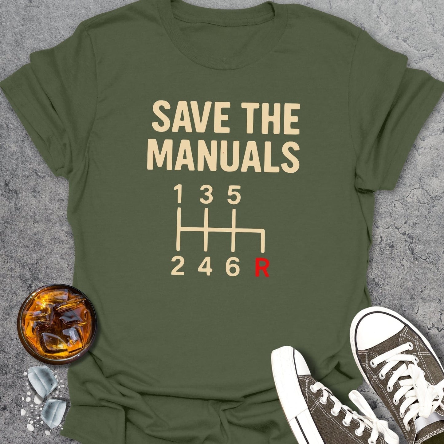 Save The Manuals T-Shirt
