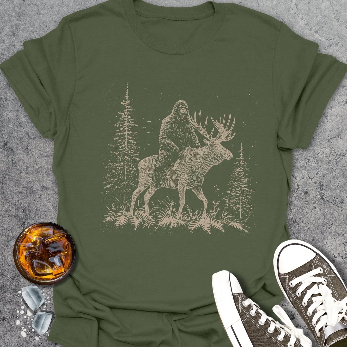 Best Friend Bigfoot T-Shirt