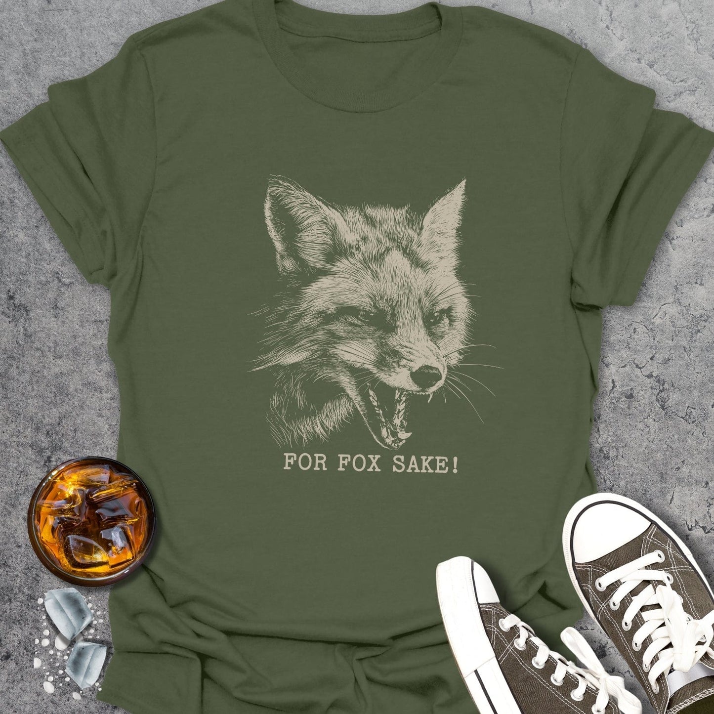 For Fox Sake! Funny T-Shirt