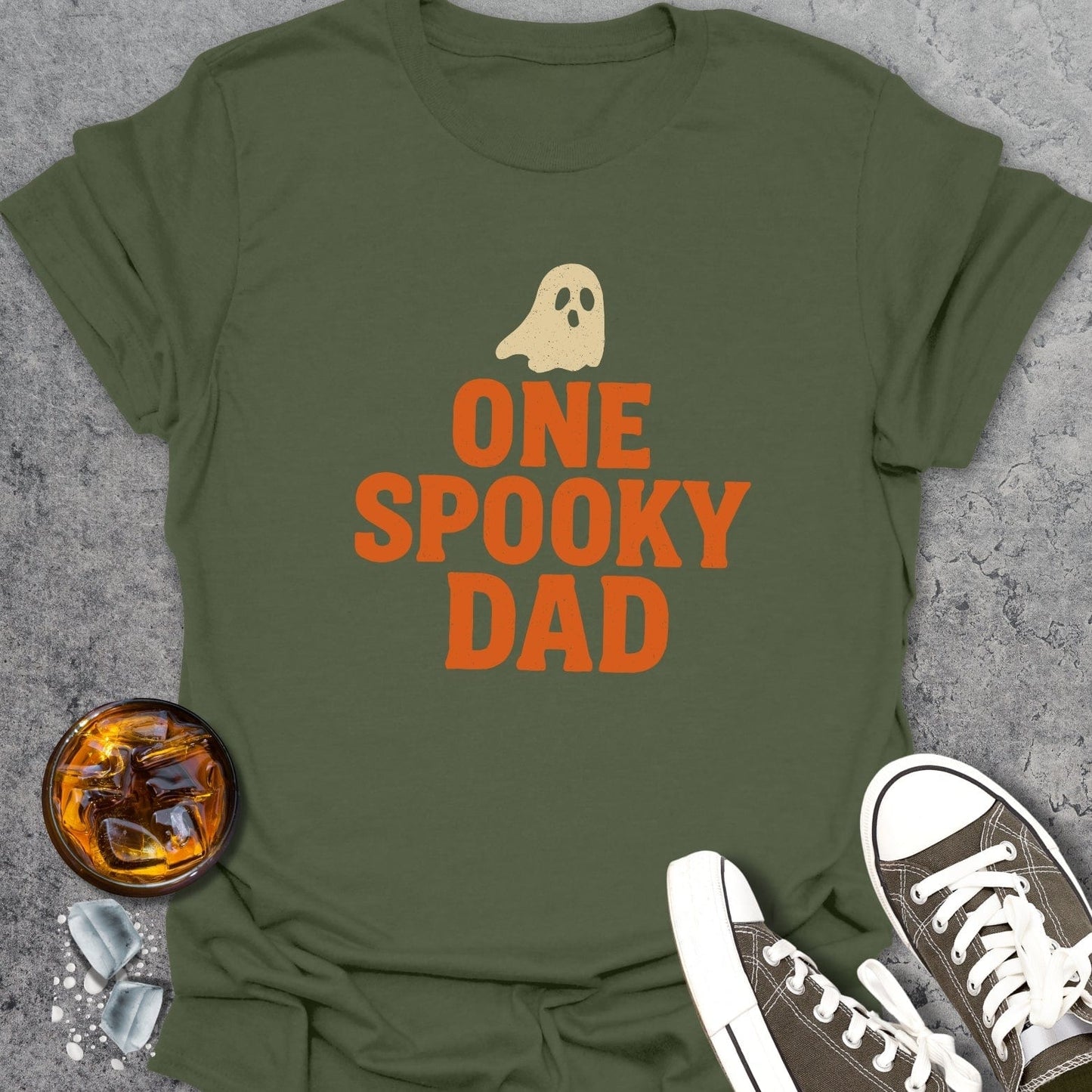 One Spooky Dad Halloween T-Shirt