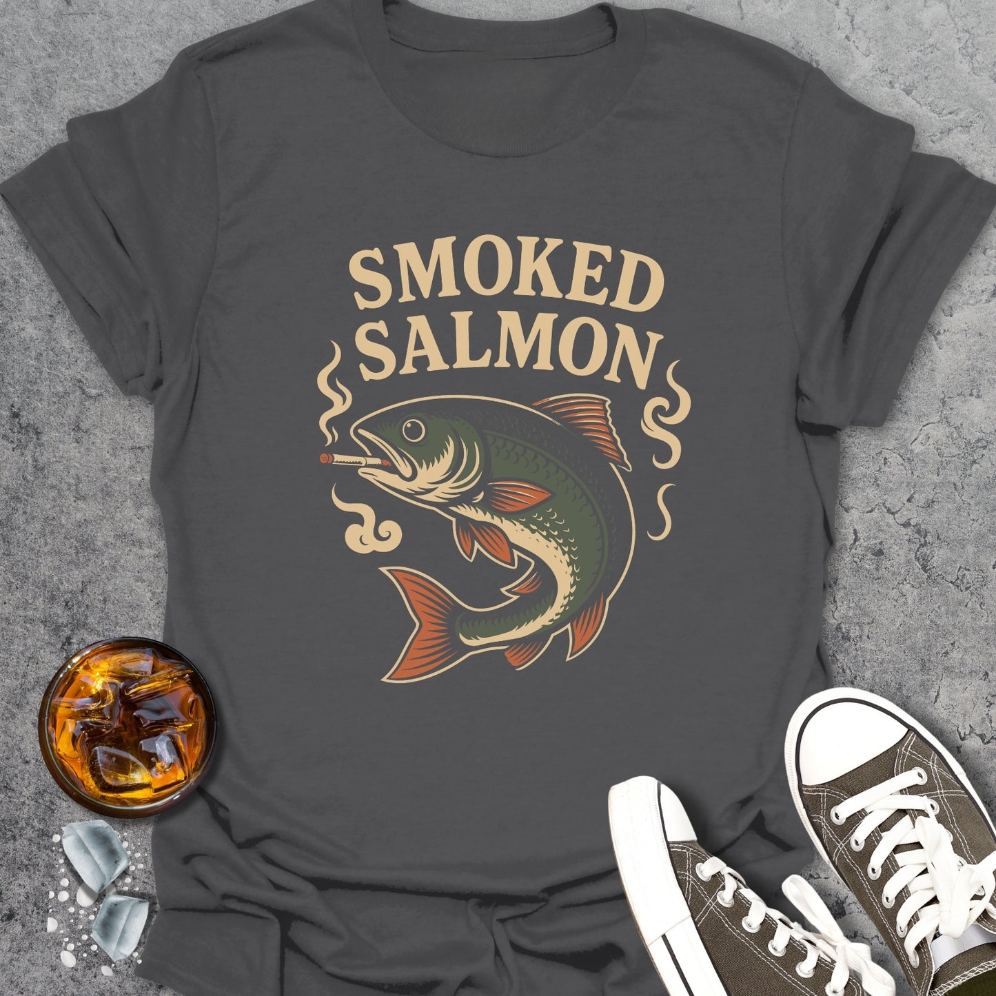 Smoked Salmon Funny T-Shirt