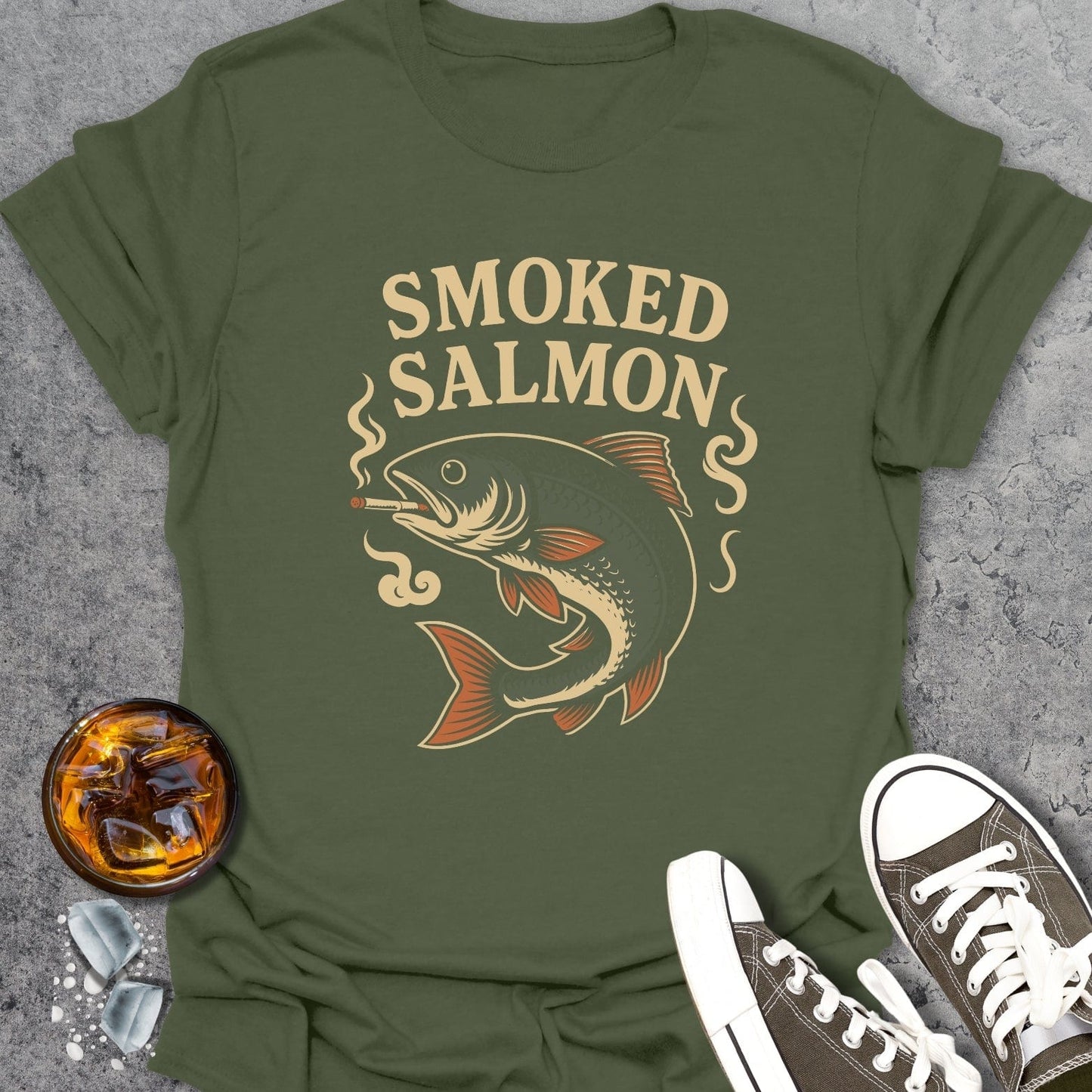 Smoked Salmon Funny T-Shirt