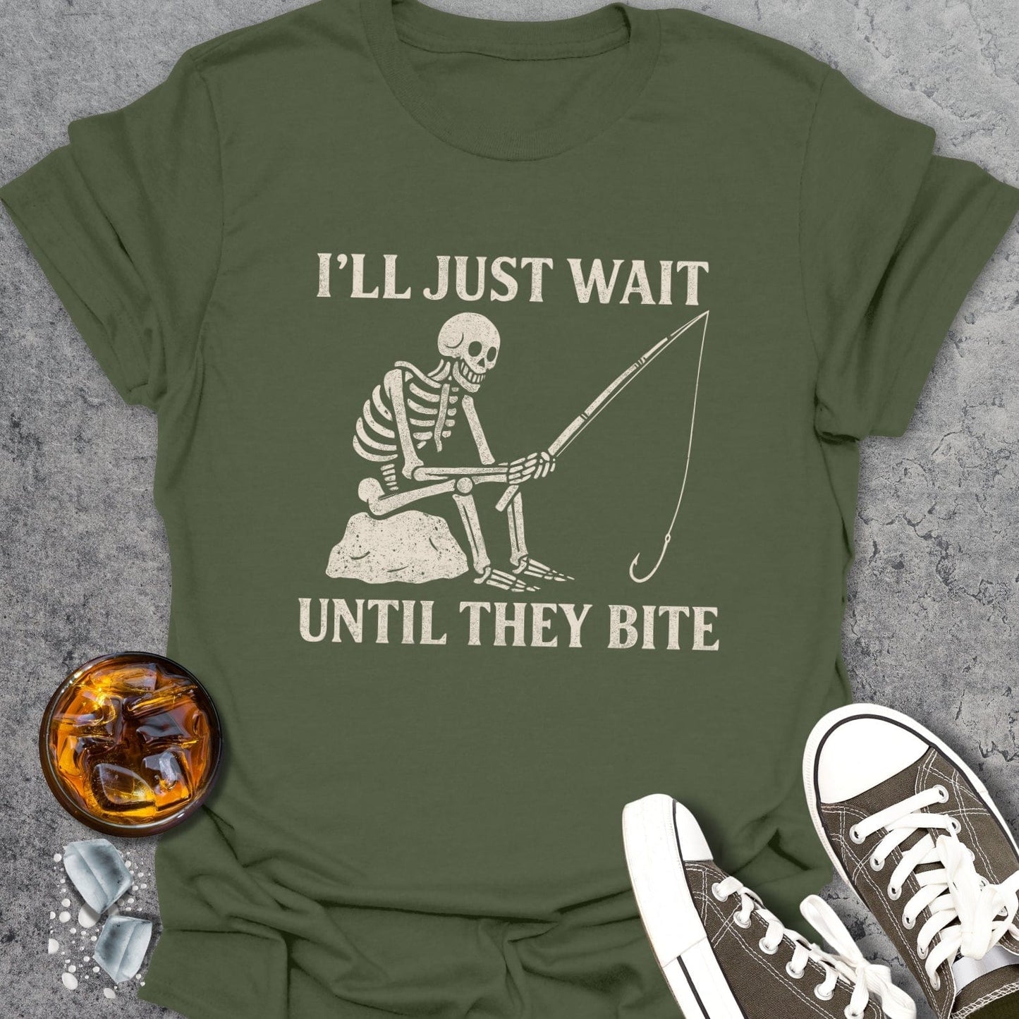 Until They Bite Skeleton T-Shirt