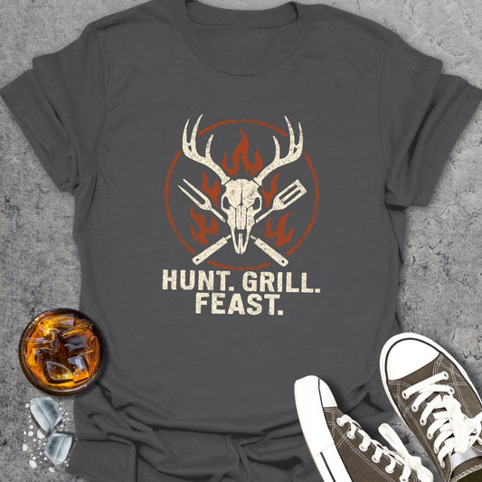 Hunt. Grill. Feast. T-Shirt