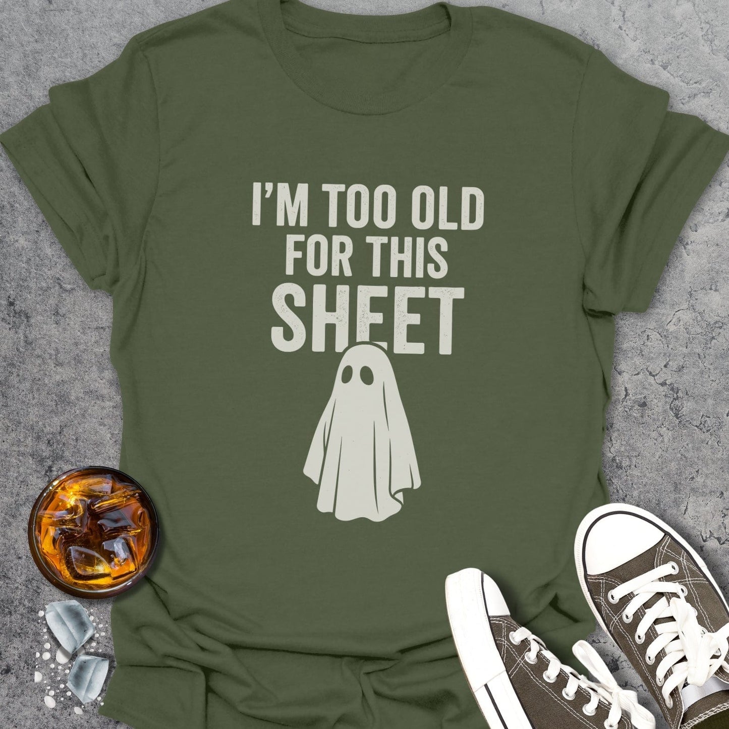 Too Old Halloween T-Shirt