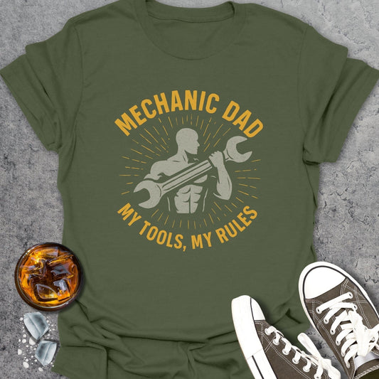 Mechanic Dad T-Shirt