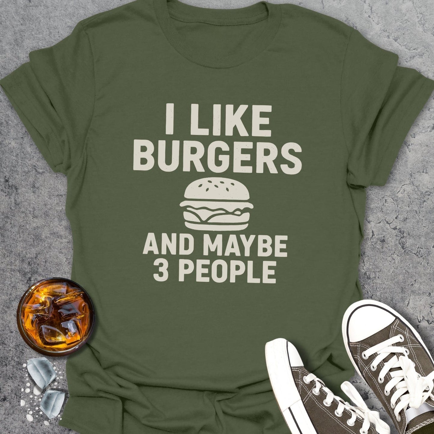 I Like Burgers T-Shirt