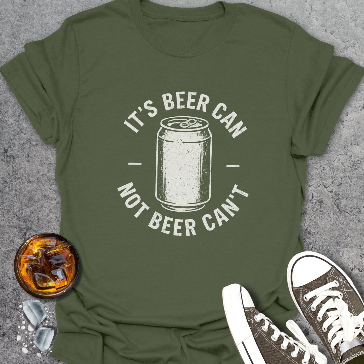 Beer Can T-Shirt