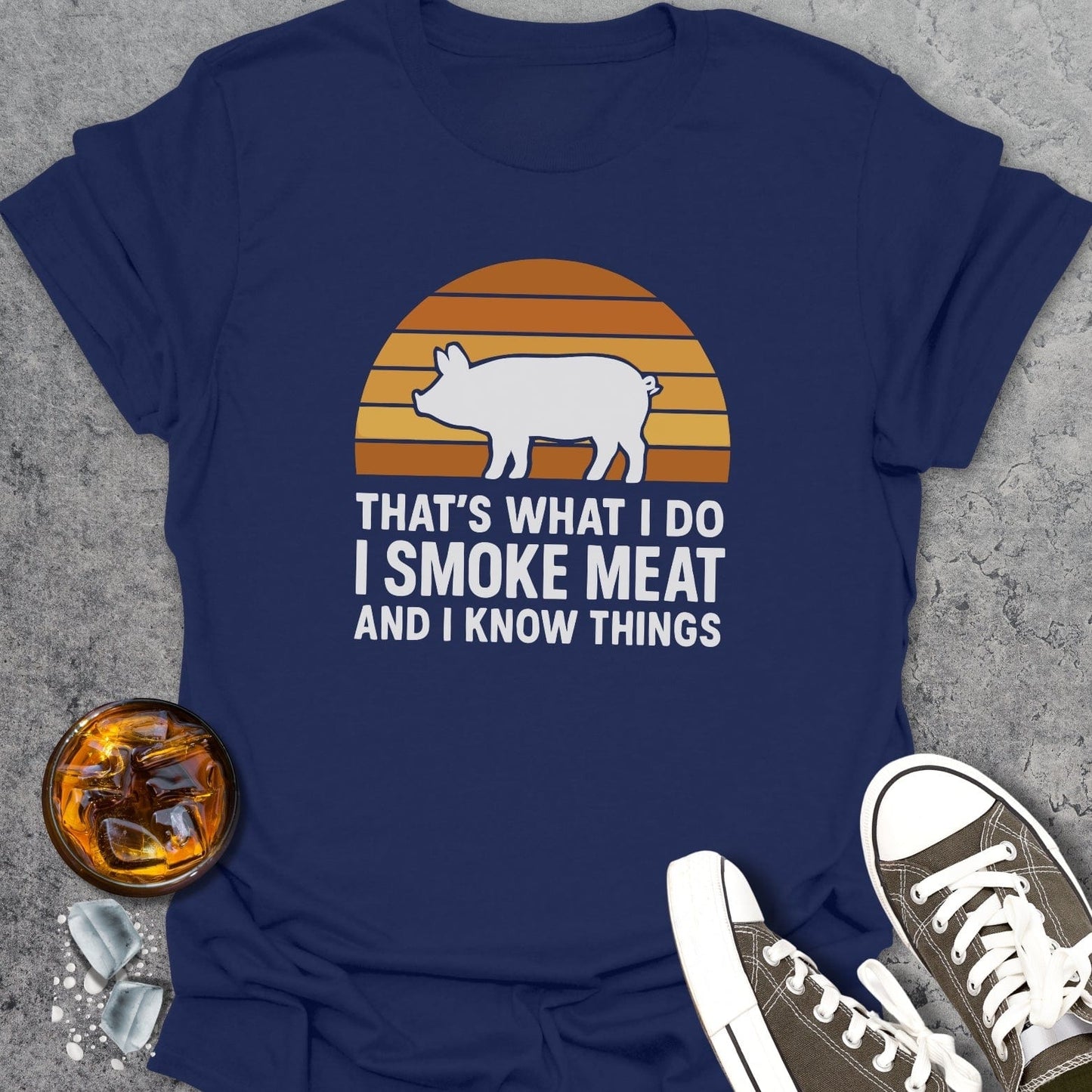 Bold I Smoke Meat T-Shirt