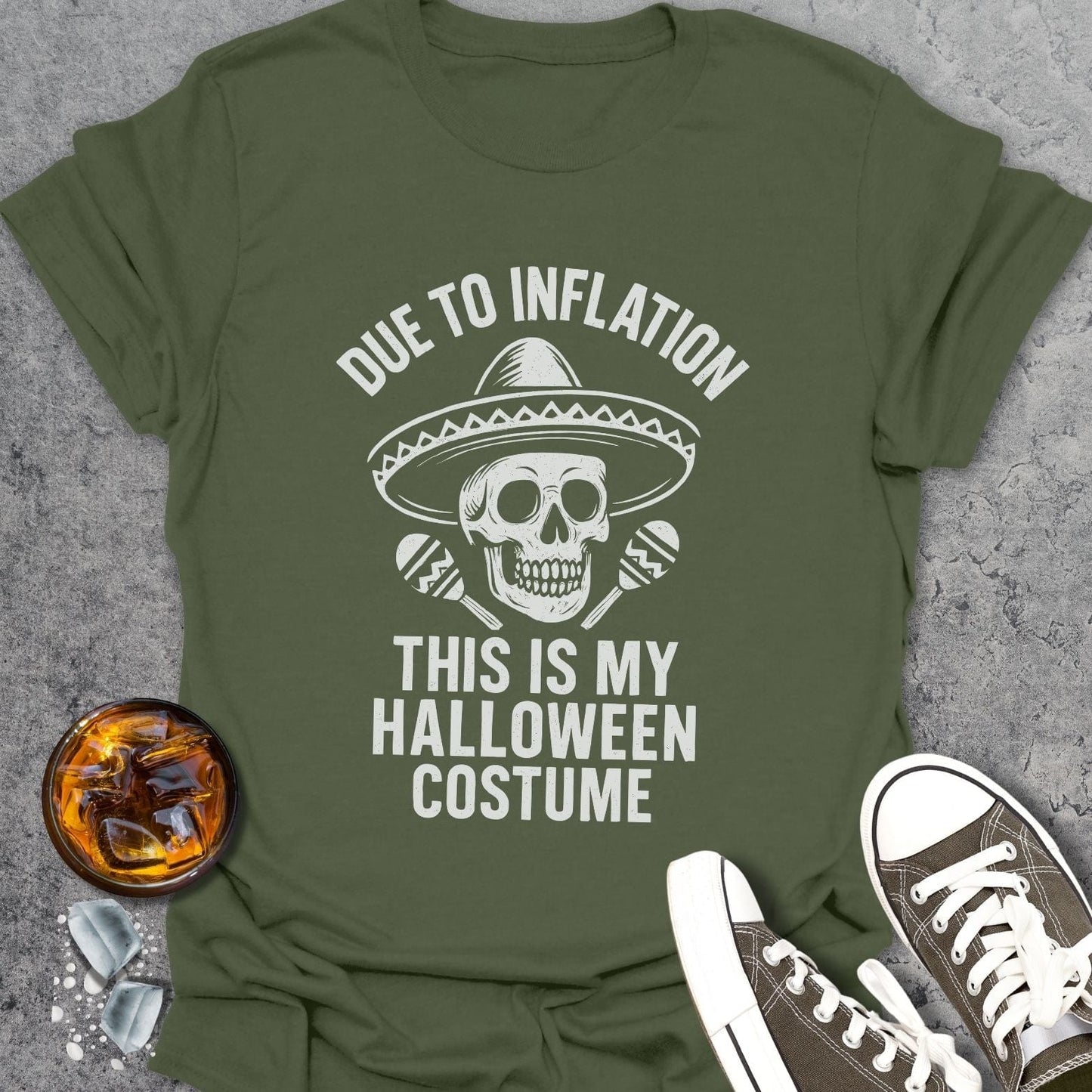 Inflation Halloween T-Shirt