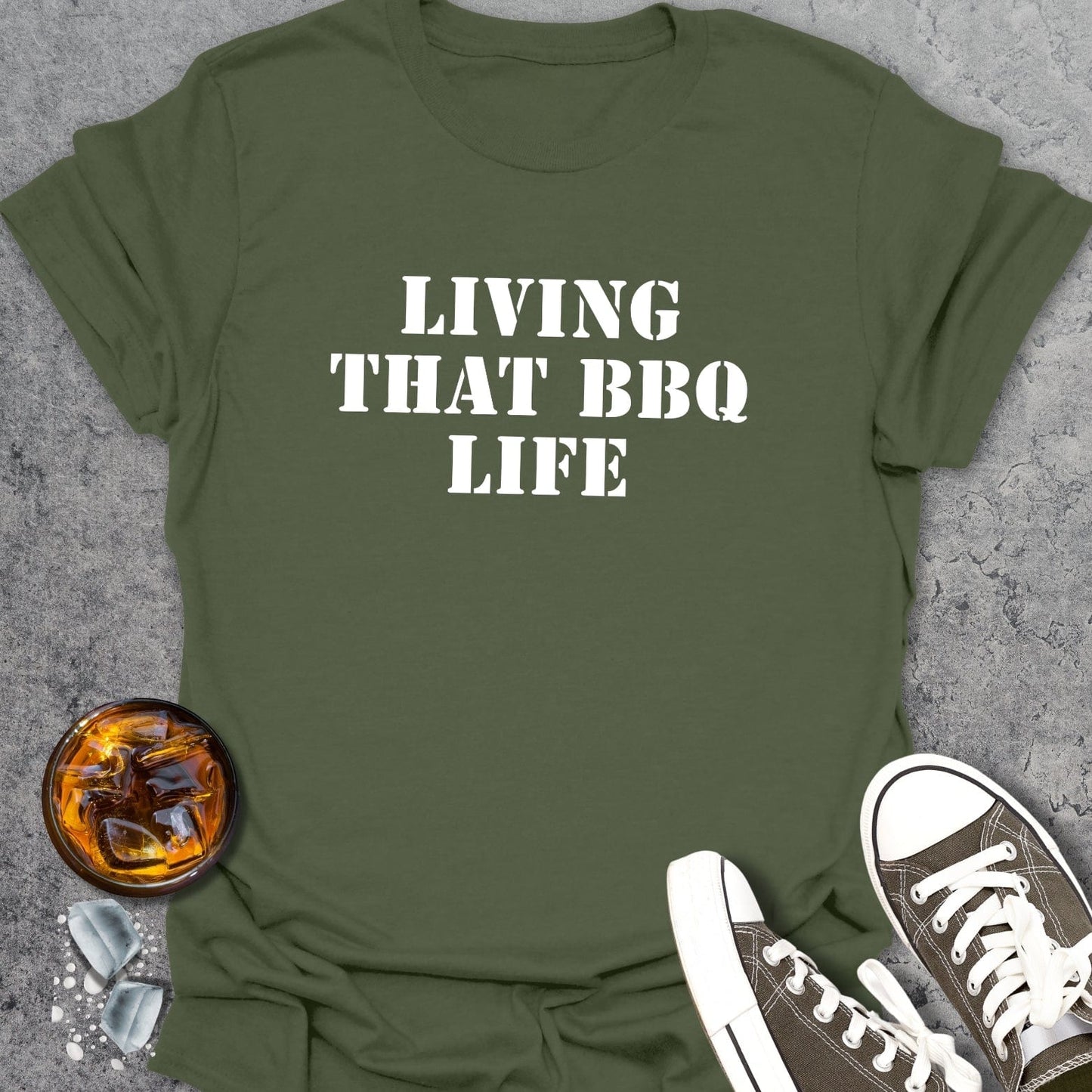 Living That BBQ Life T-Shirt
