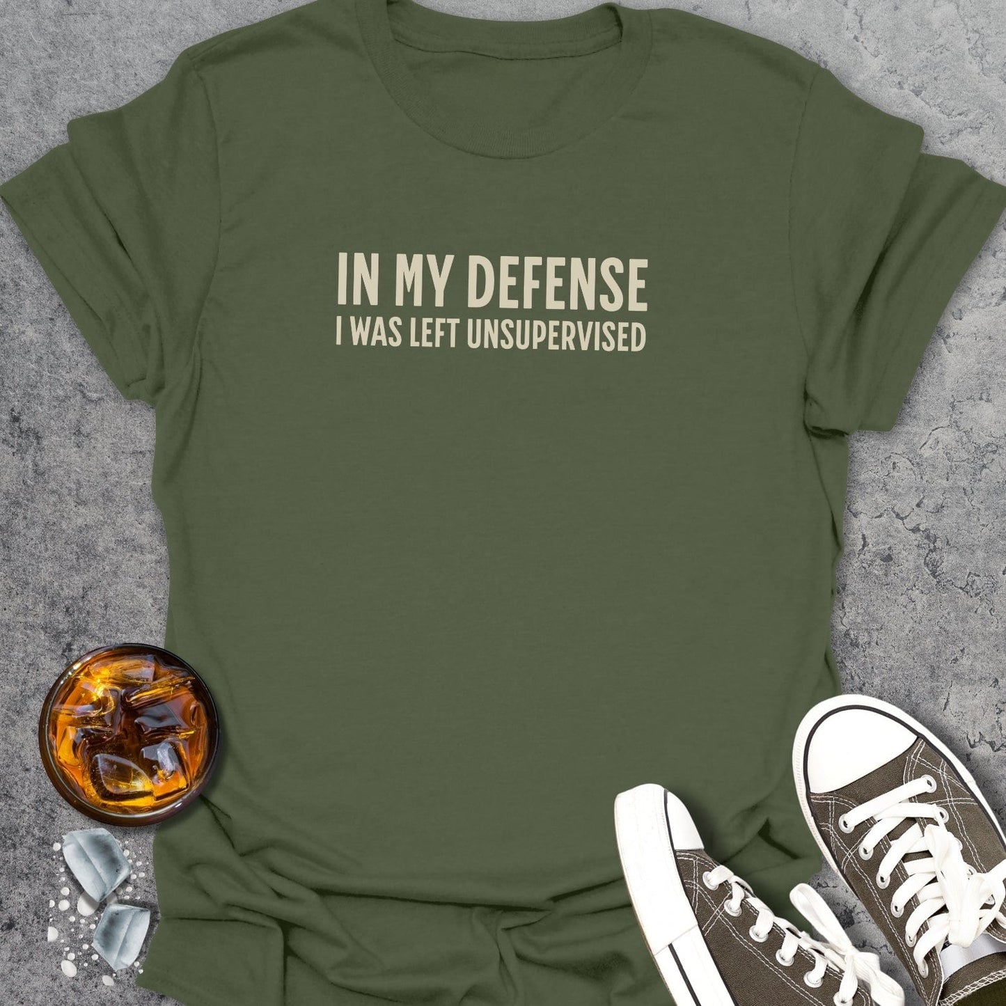 In My Defense I Was Left Unsuperised T-Shirt