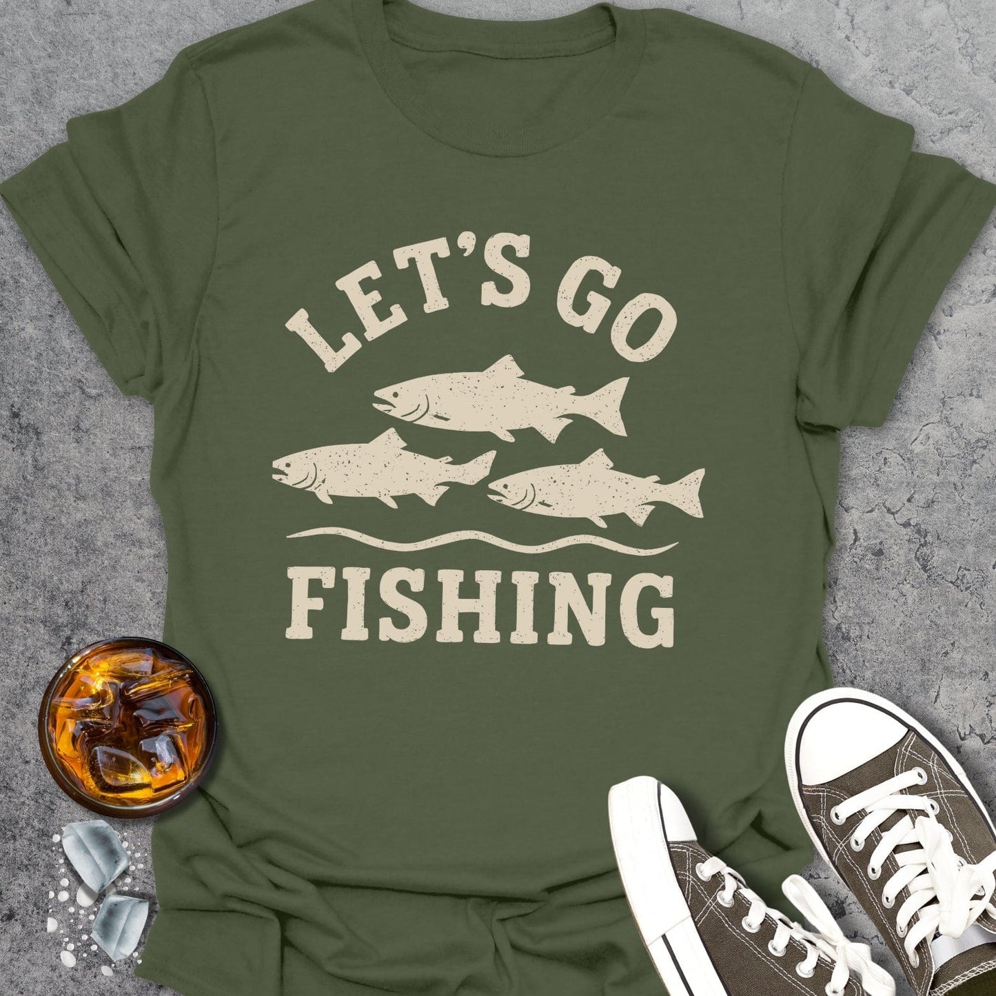 Let's Go Fishing T-Shirt