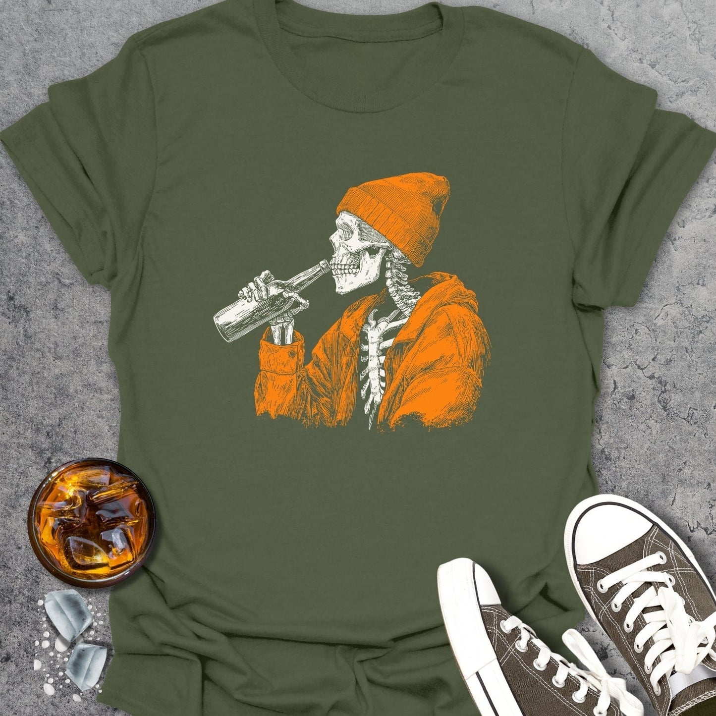 Cheers Skeleton T-Shirt