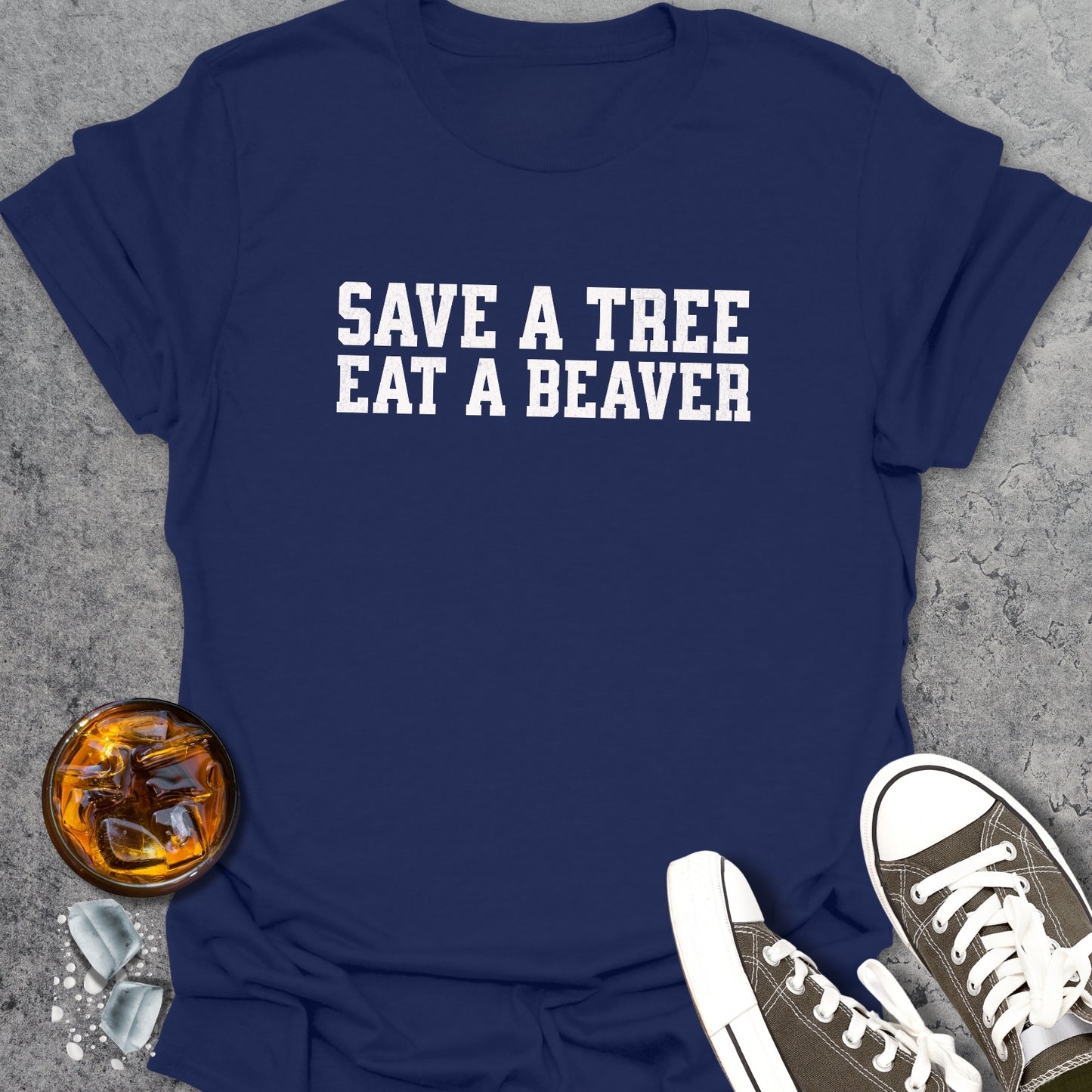 Save A Tree Funny T-Shirt