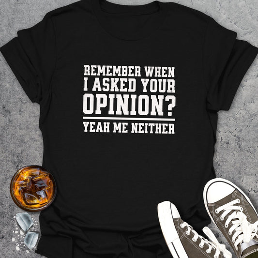 Remember When Funny T-Shirt
