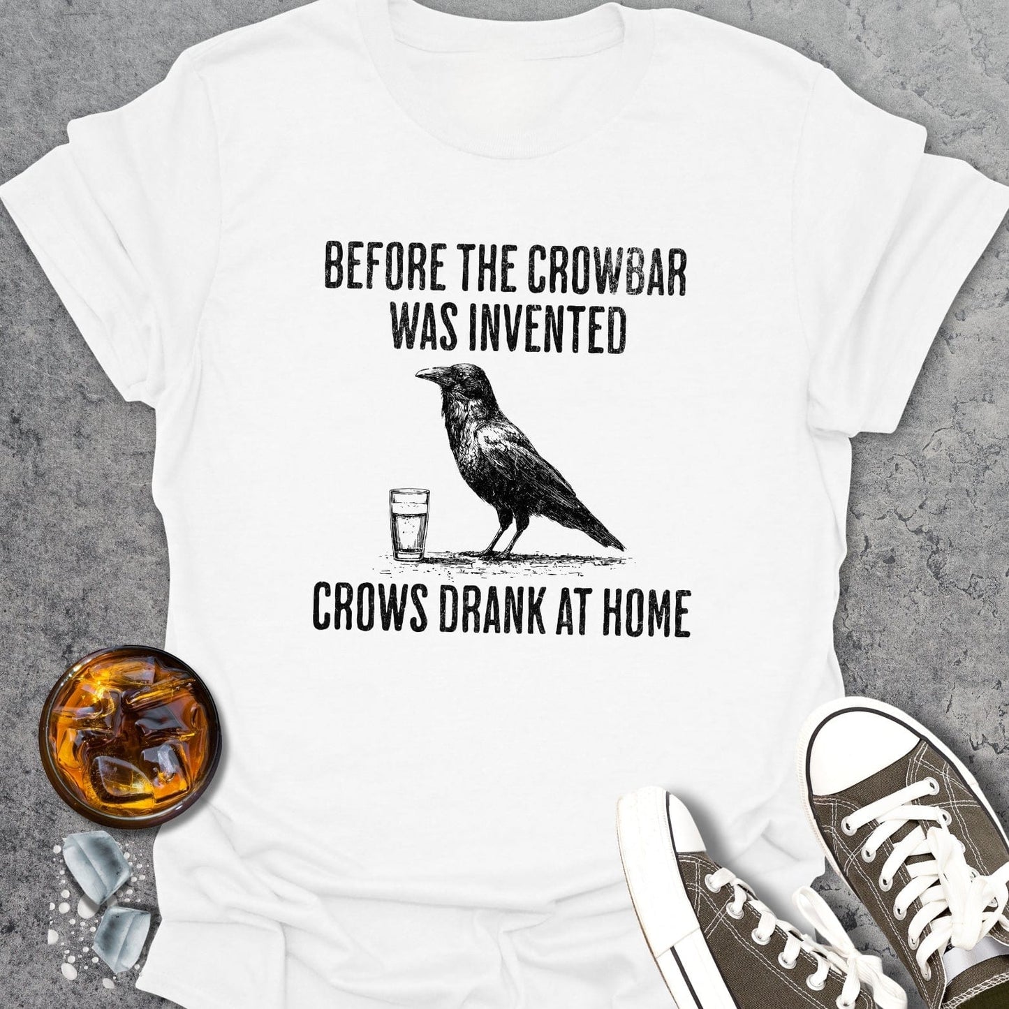 Drinking Crow T-Shirt