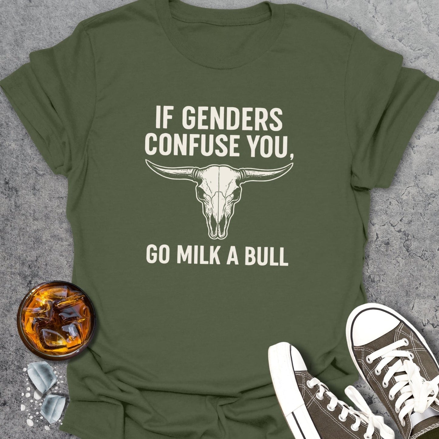 Go Milk A Bull T-Shirt