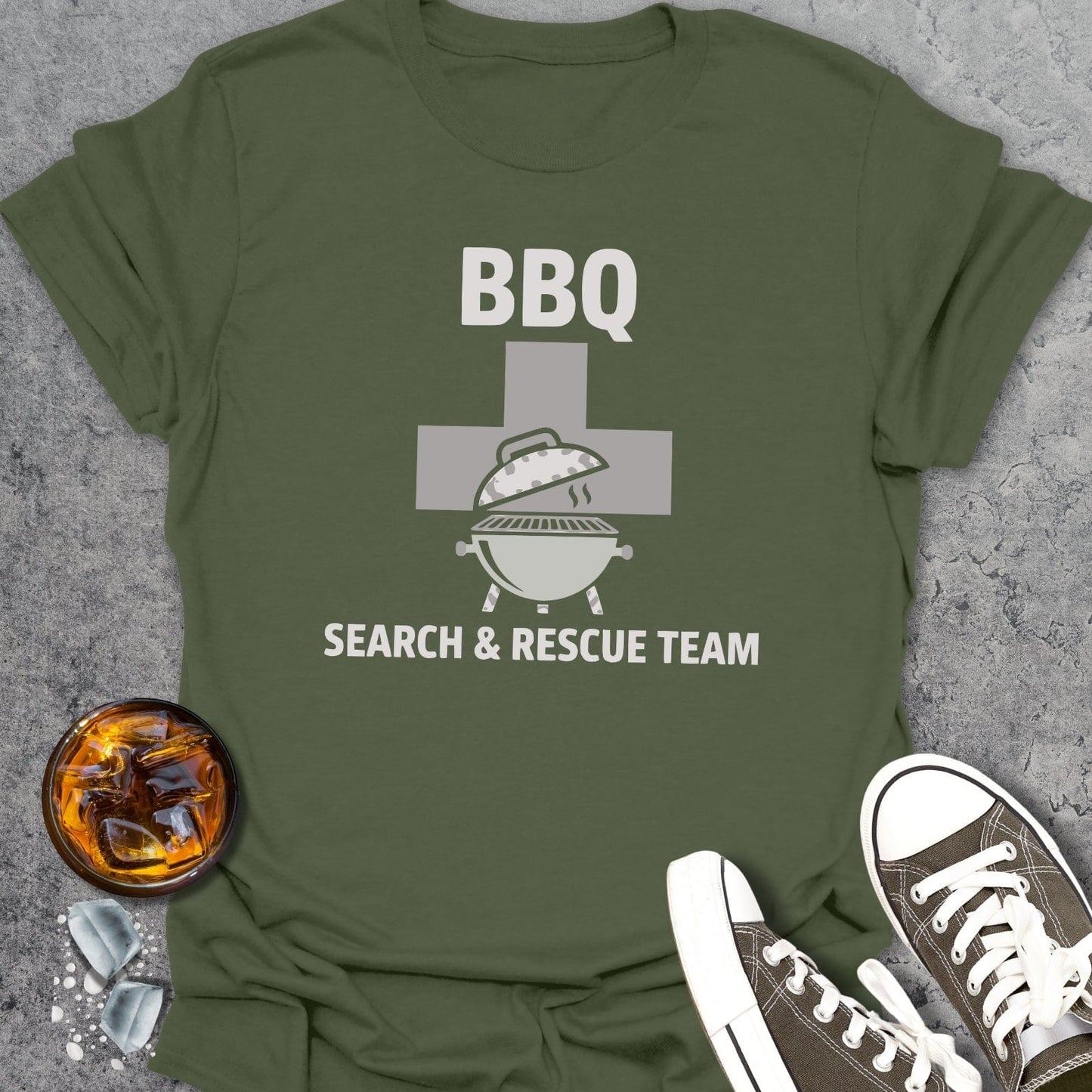 BBQ Search & Rescue Team T-Shirt