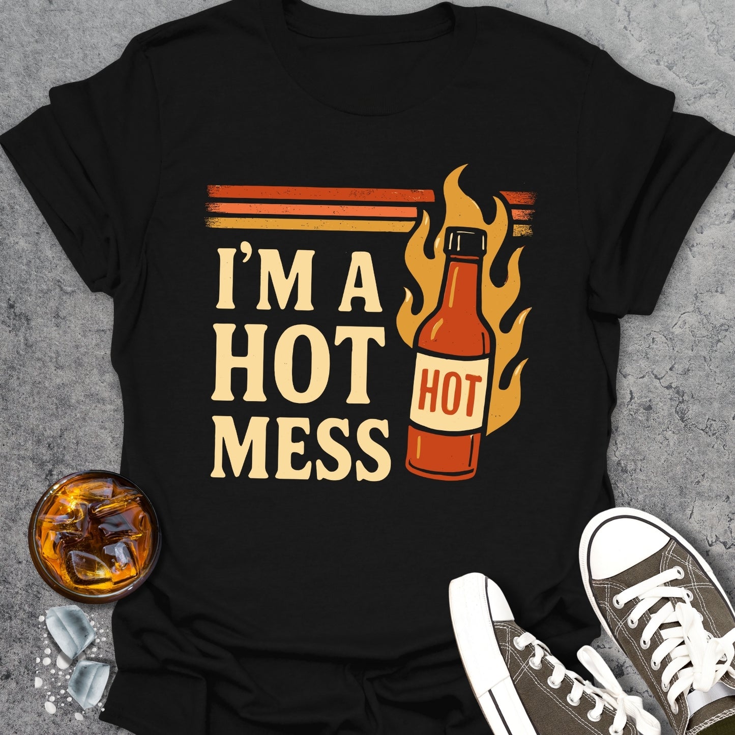 Hot Mess Funny T-Shirt