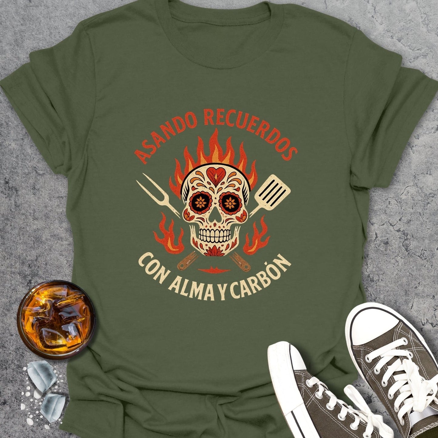 Asando Recuerdos Con Alma 2 T-Shirt