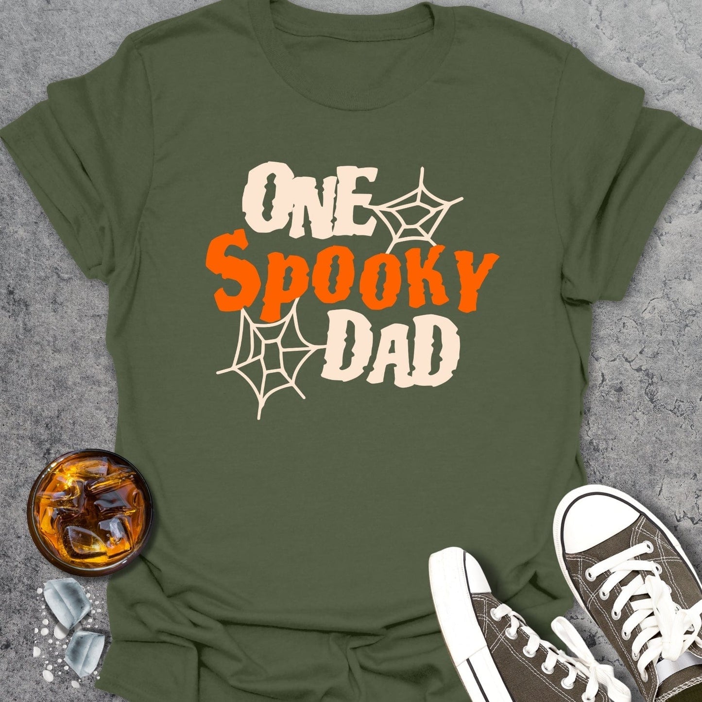 One Spooky Dad Halloween T-Shirt