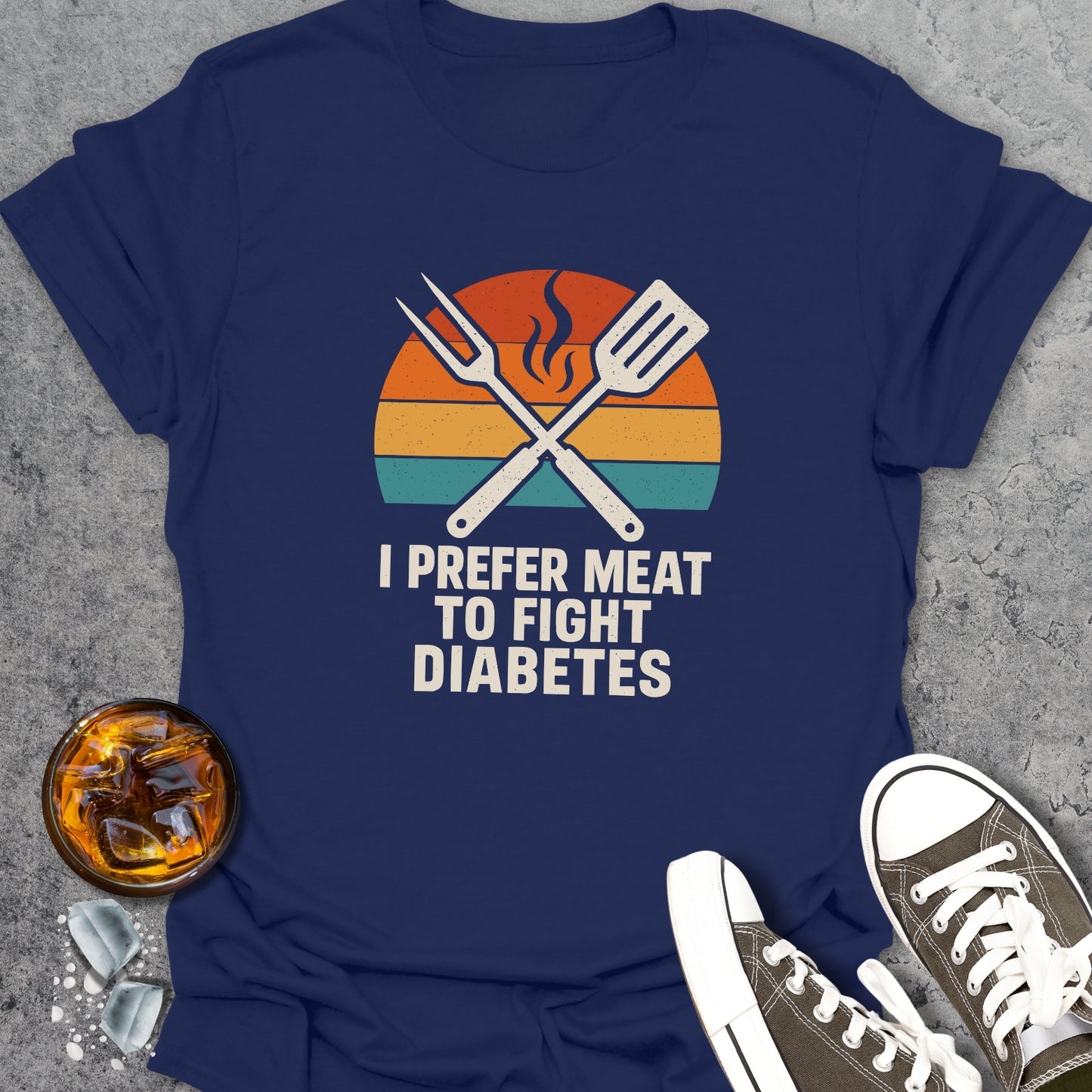 Meat To Fight Diabetes T-Shirt