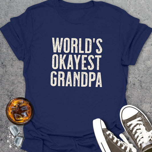 World's Okayest Grandpa T-Shirt